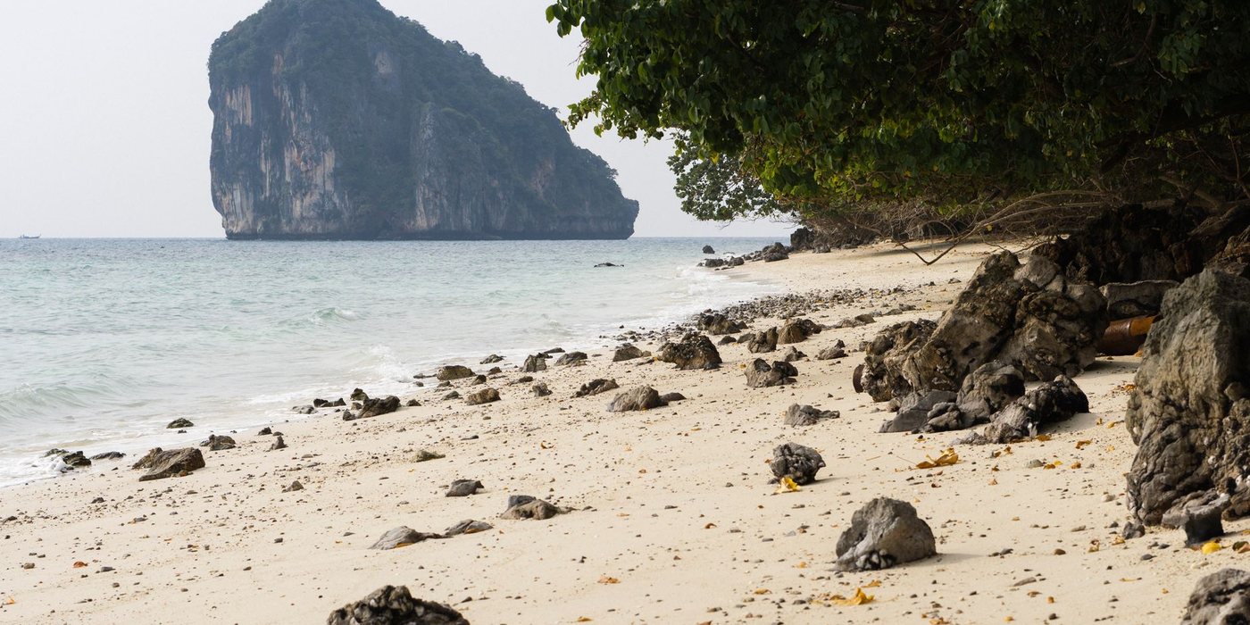 Limestone islands and turquoise water near Krabi, Thailand