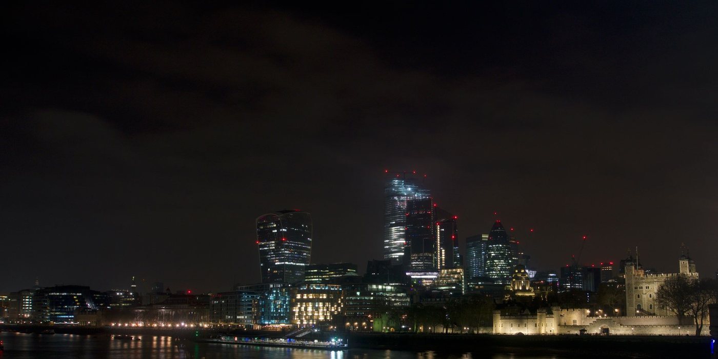 London skyline and the River Thames